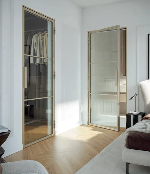 Drzwi Porta PORTA LOFT STALOWE – aranżacja wnętrza 1
