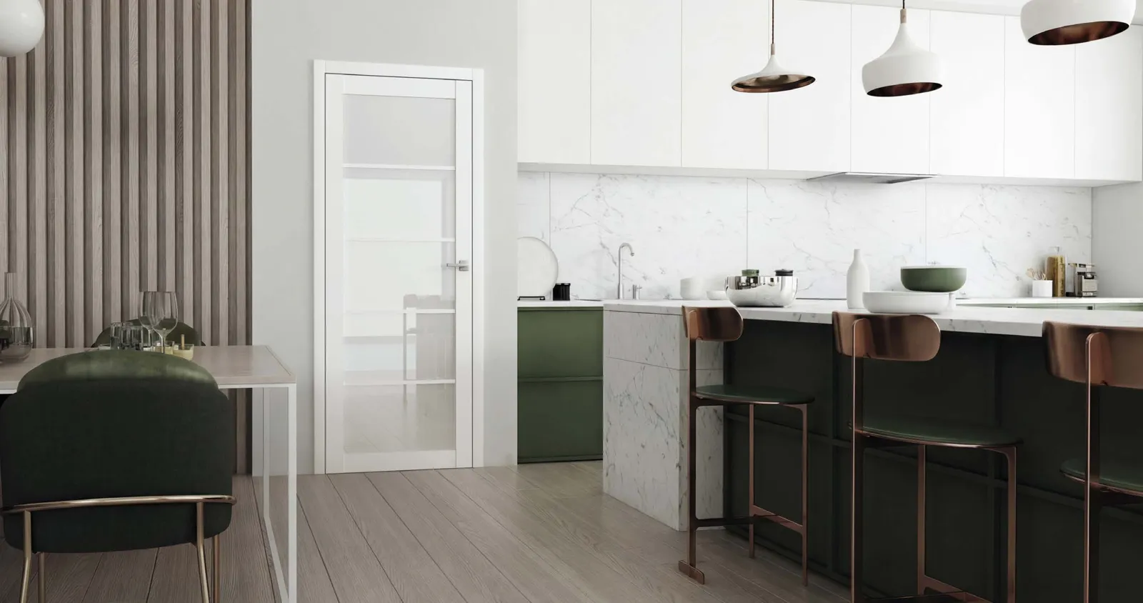 Drzwi Voster Loft – aranżacja wnętrza 1