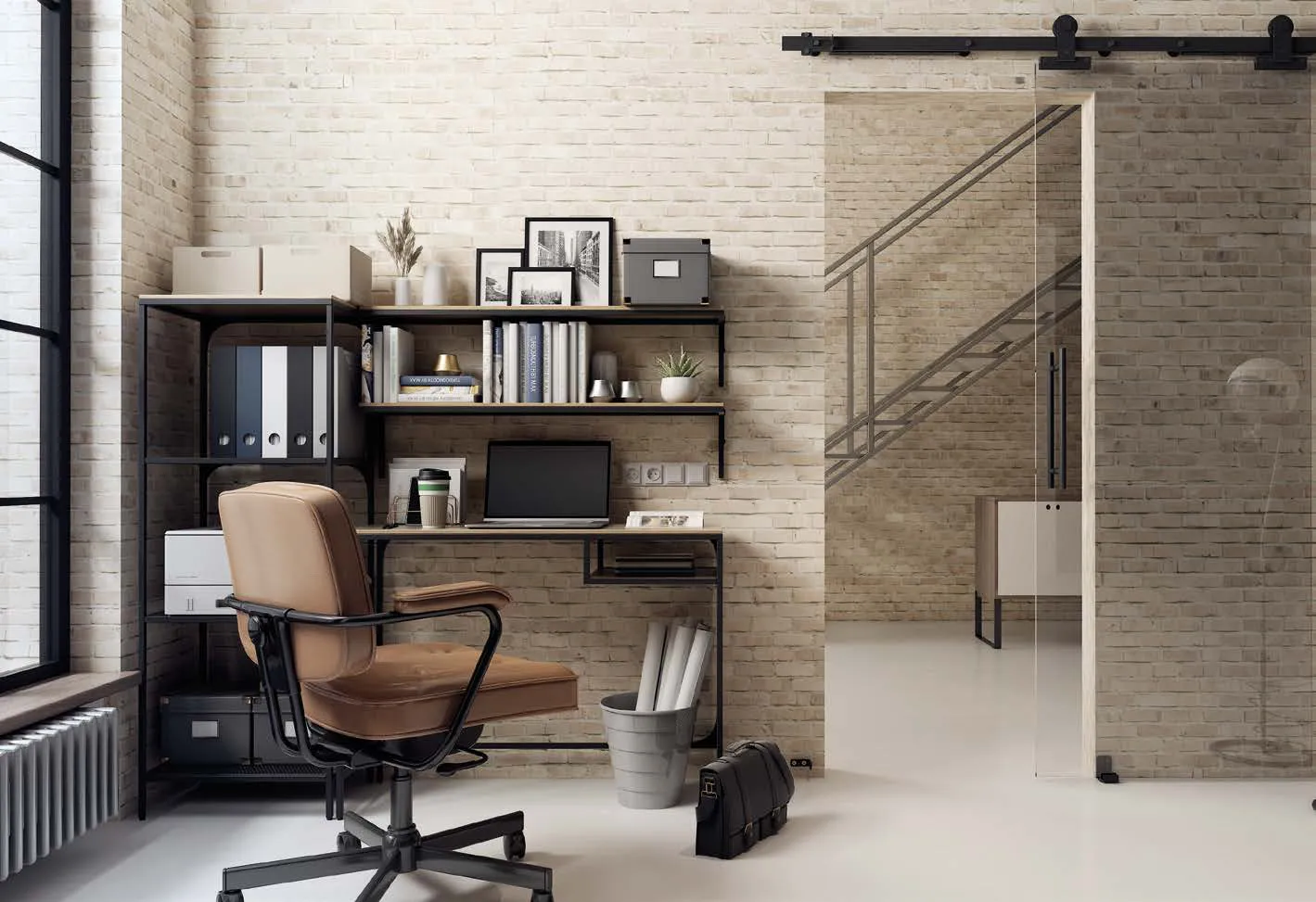 Drzwi Voster Loft – aranżacja wnętrza 3