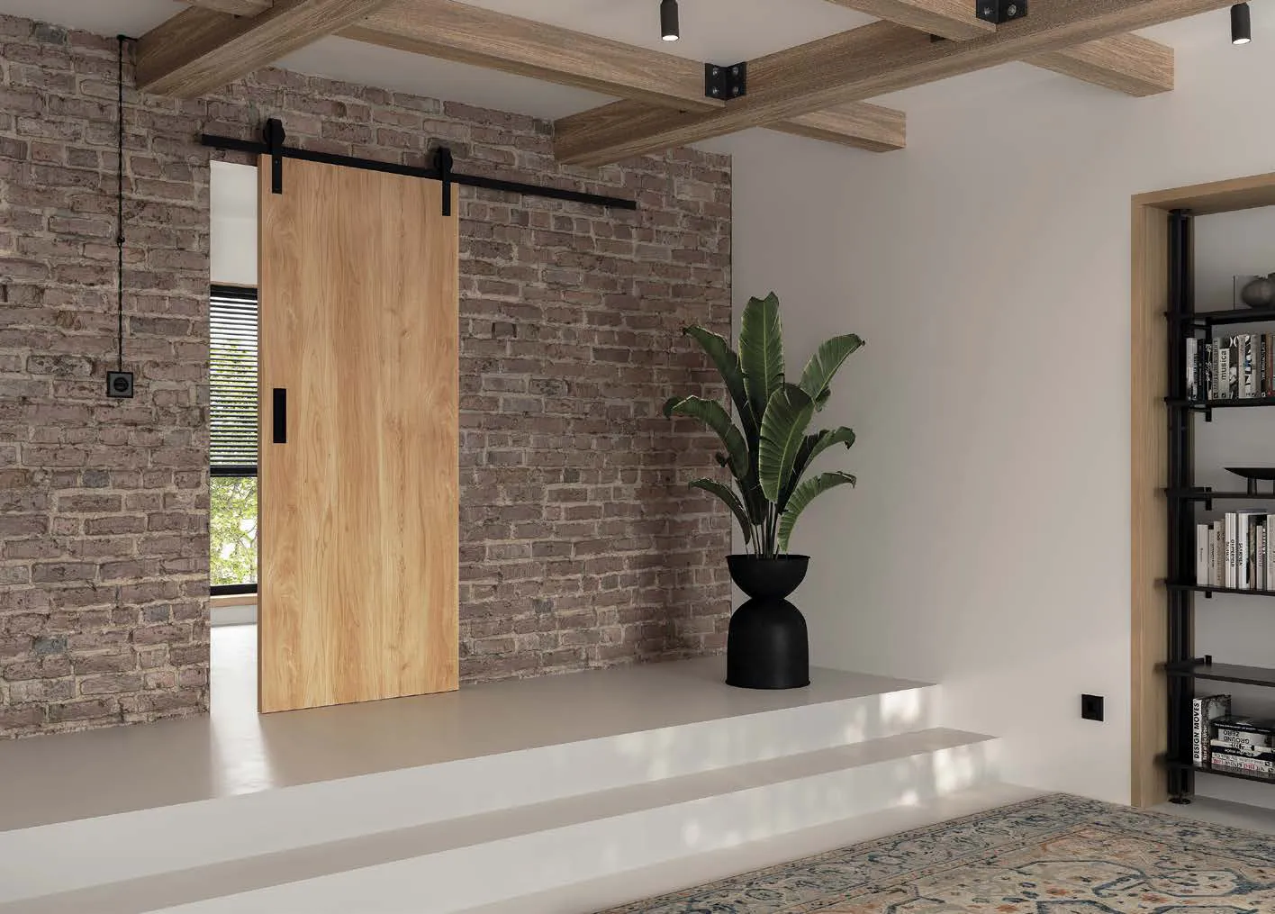 Drzwi Voster Loft – aranżacja wnętrza 4