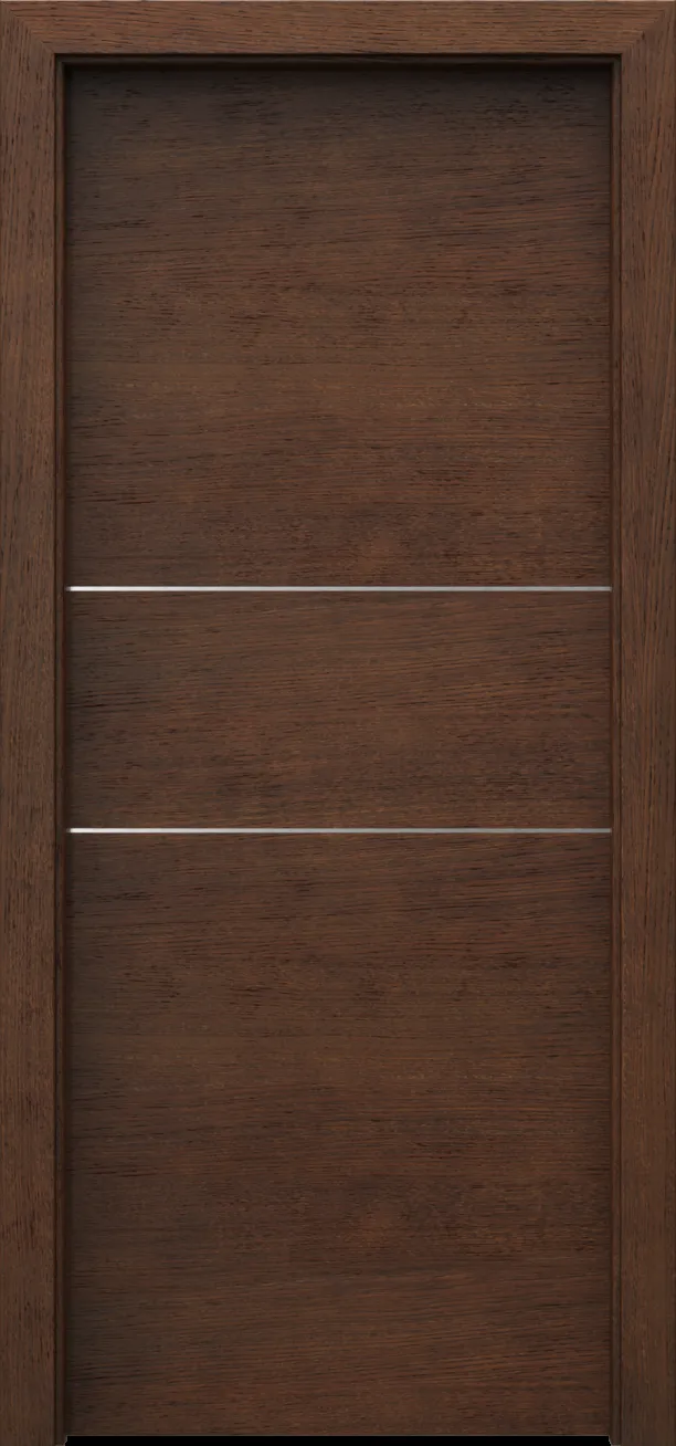 Drzwi Porta NATURA LINE model C.1 srebrne intarsje