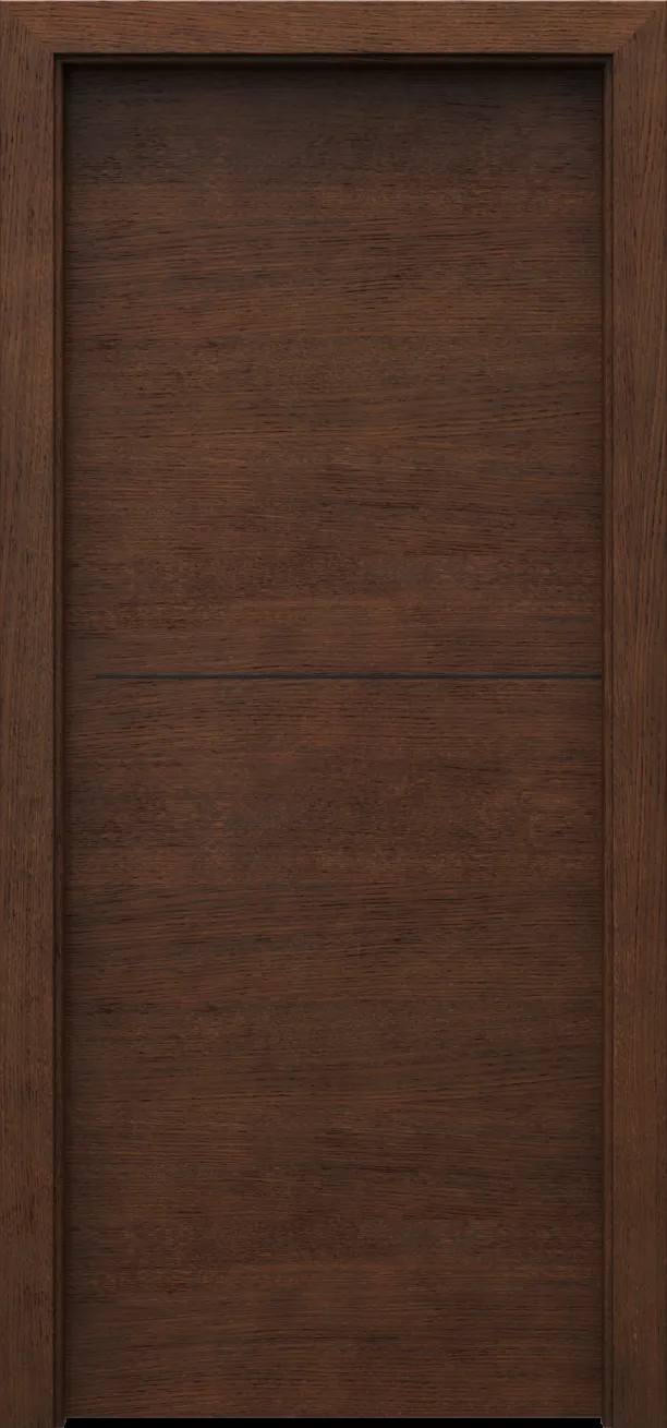 Drzwi Porta NATURA LINE model F.1 czarne intarsje
