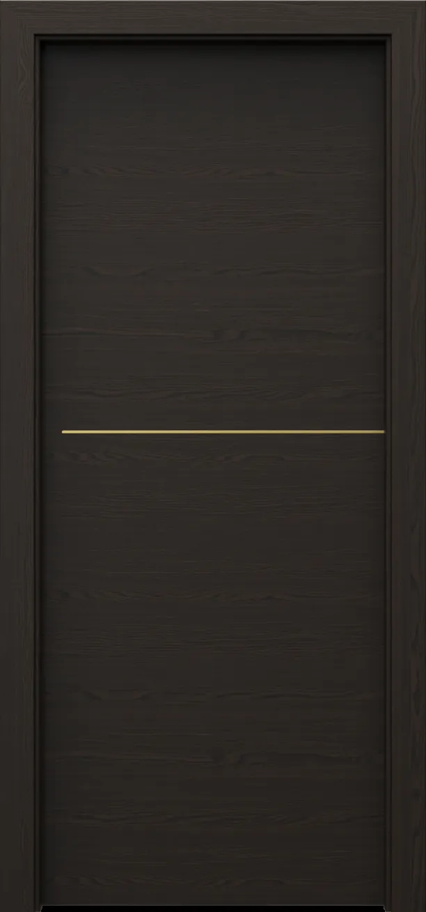 Drzwi Porta NATURA LINE model F.1 złote intarsje