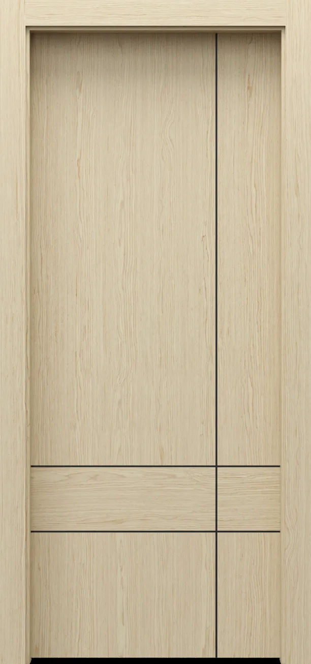 Drzwi Porta NATURA VERDINO model V.2 z intarsjami
