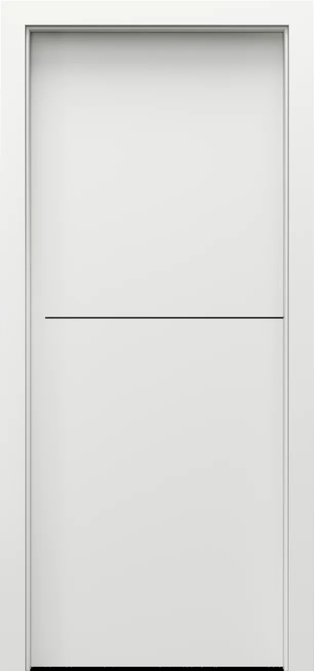 Drzwi PORTA DESIRE model 3 Czarne Intarsje