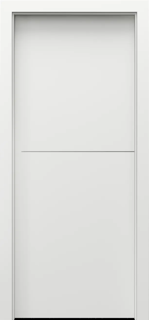 Drzwi PORTA DESIRE model 3 Srebrne Intarsje