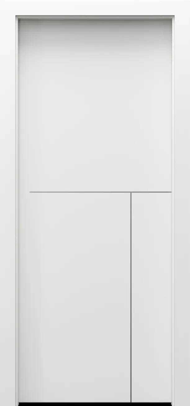 Drzwi PORTA DESIRE model 5 Srebrne Intarsje