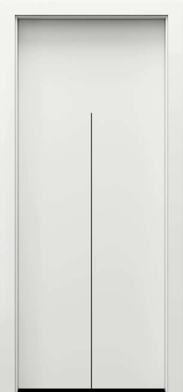 Drzwi PORTA DESIRE model 6 Czarne Intarsje