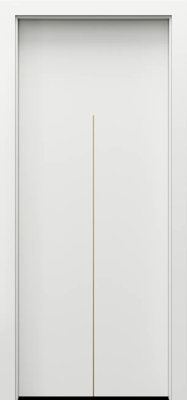 Drzwi PORTA DESIRE model 6 Złote Intarsje