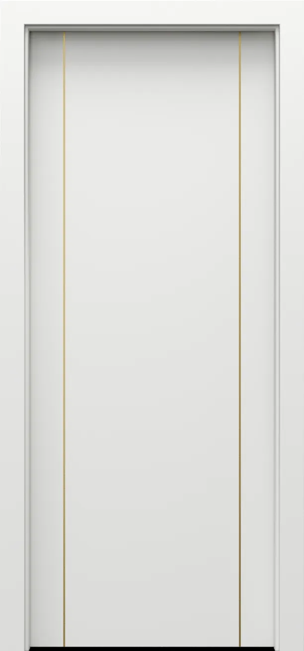 Drzwi PORTA LINE model A.1 złote intarsje
