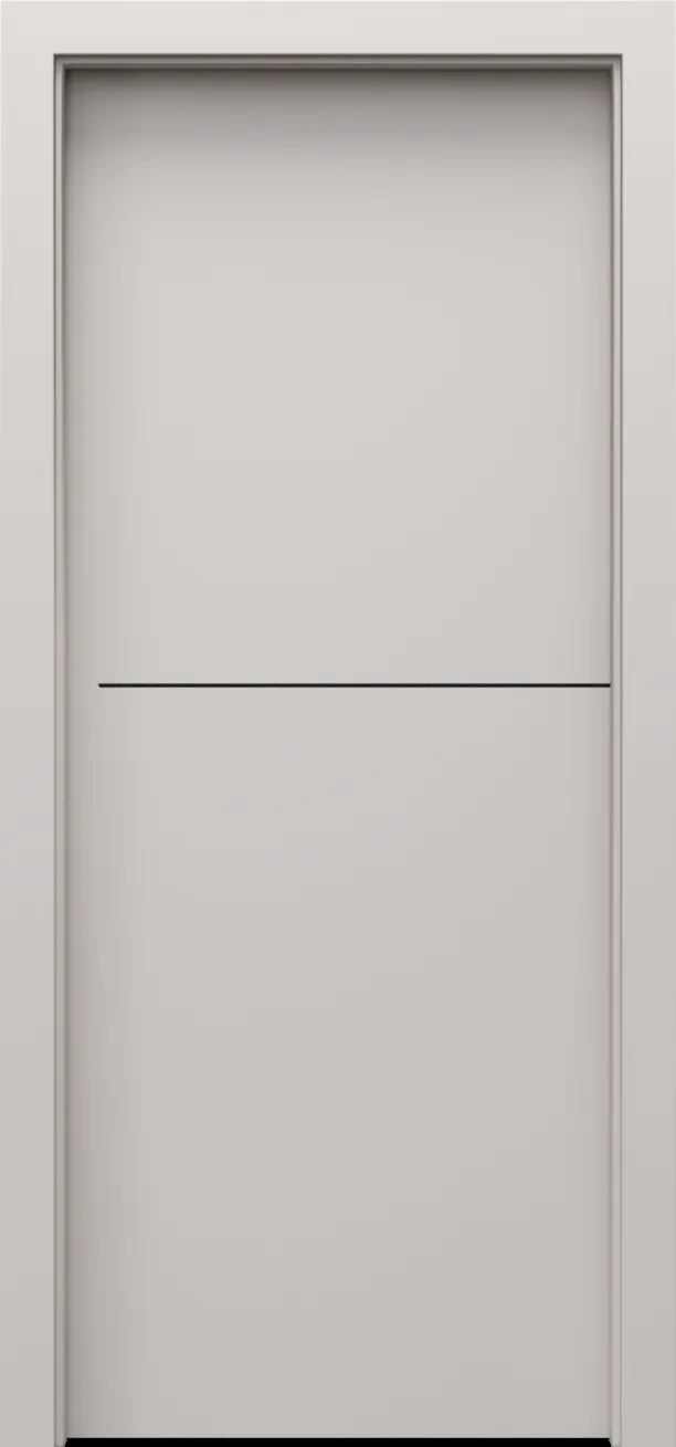 Drzwi PORTA LINE model F.1 czarne intarsje