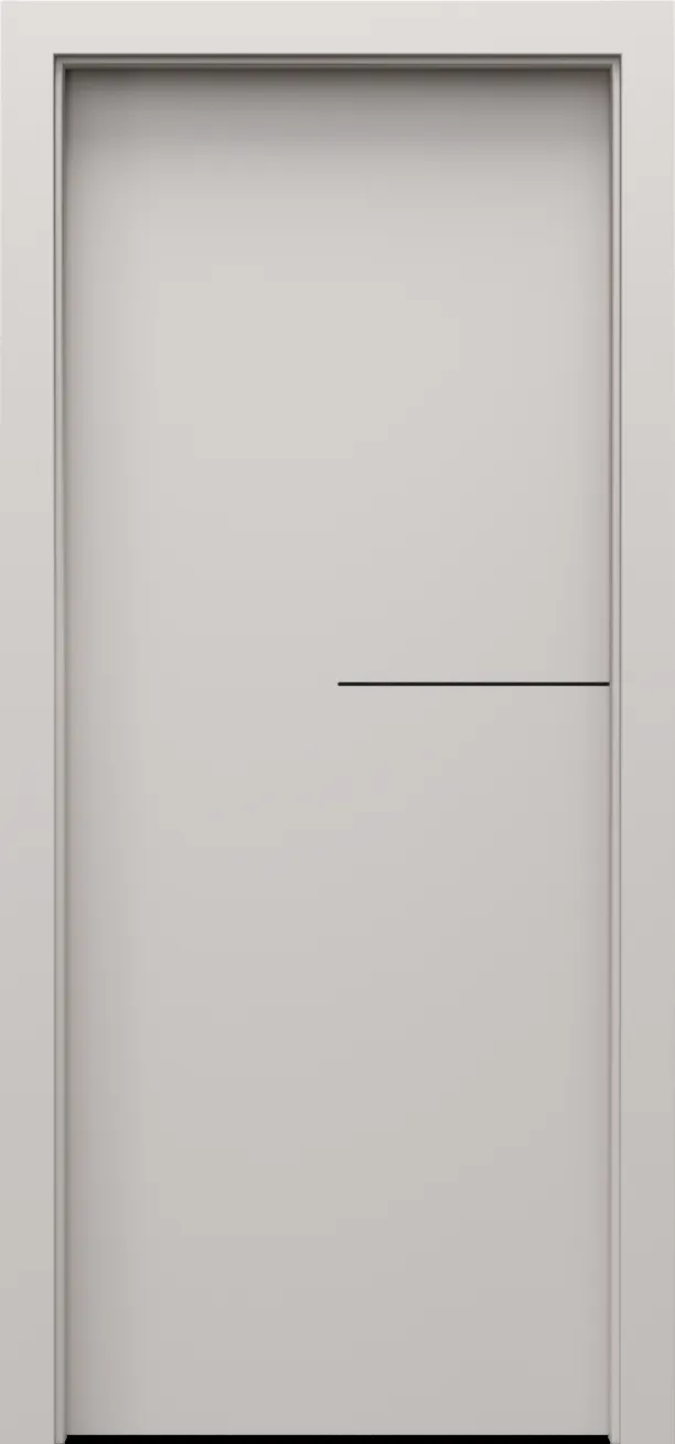Drzwi PORTA LINE model G.1 czarne intarsje