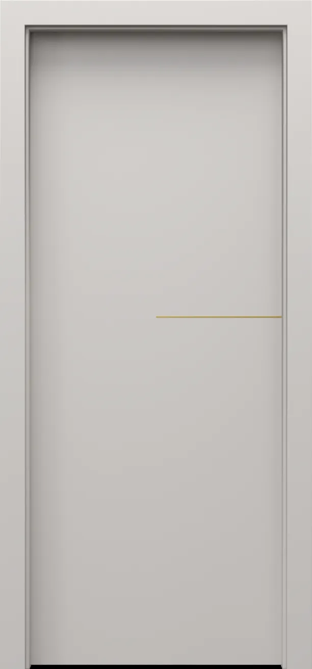 Drzwi PORTA LINE model G.1 złote intarsje
