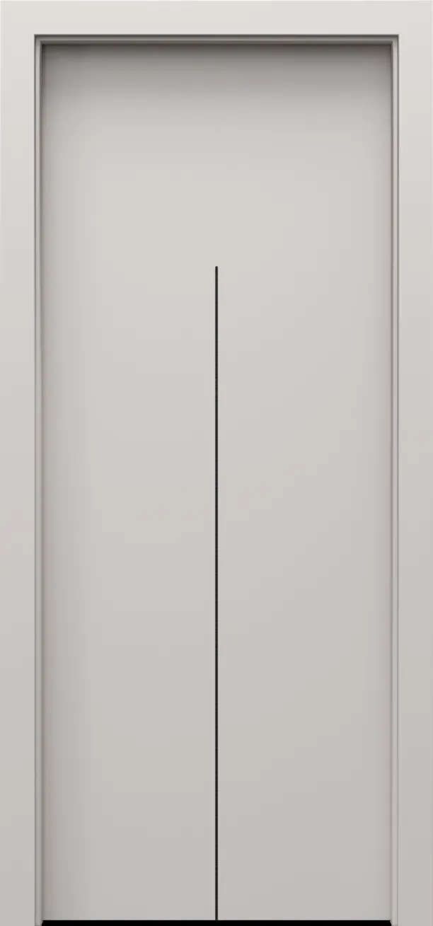 Drzwi PORTA LINE model H.1 czarne intarsje