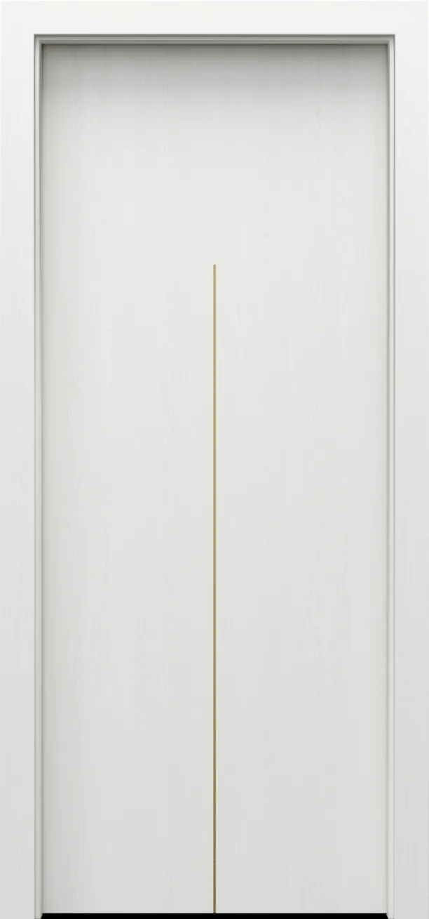 Drzwi PORTA LINE model H.1 złote intarsje