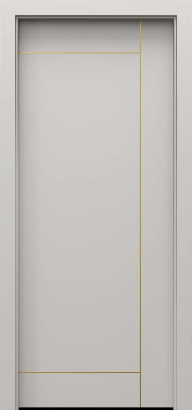 Drzwi PORTA LINE model I.1 złote intarsje
