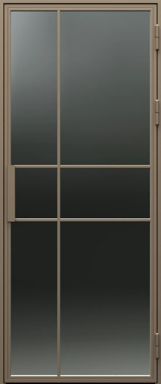 Drzwi PORTA LOFT STALOWE model 4